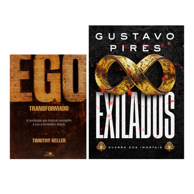 Kit Ego Transformado | Timothy Keller + Exilados | Gustavo Pires