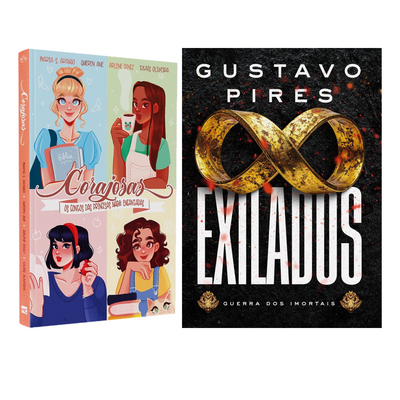 Kit Exilados | Gustavo Pires + Corajosas | Os Contos das Princesas Nada Encantadas