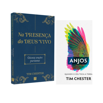 Kit Na Presença do Deus Vivo + Anjos | Tim Chester