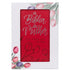 Bíblia da Mulher, NAA, capa luxo Aston Pink com flores, em caixa janela decorada com tulipas. — Plenitude