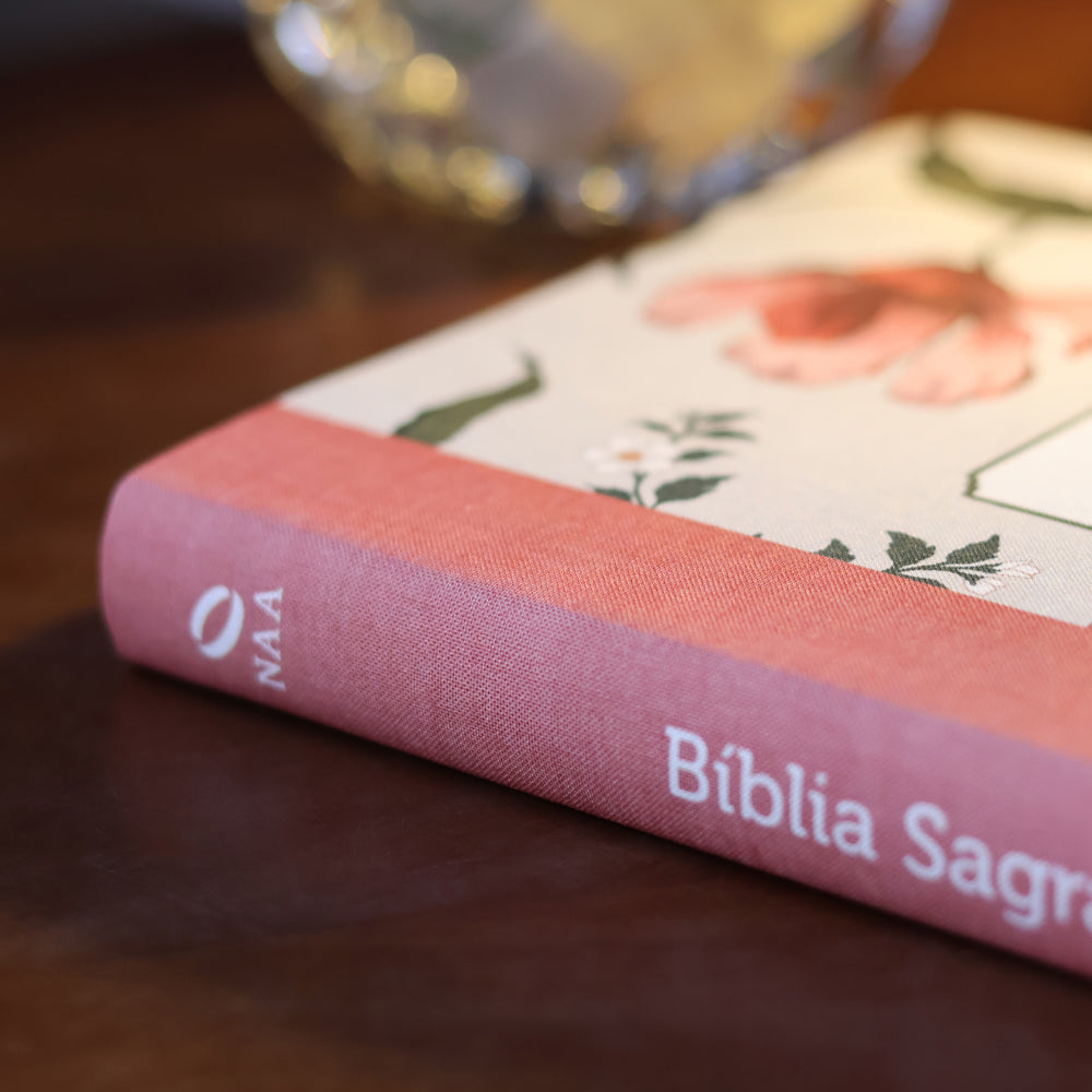 Bíblia Sagrada Ser Mãe | NAA | Letra Grande | Capa Tecido