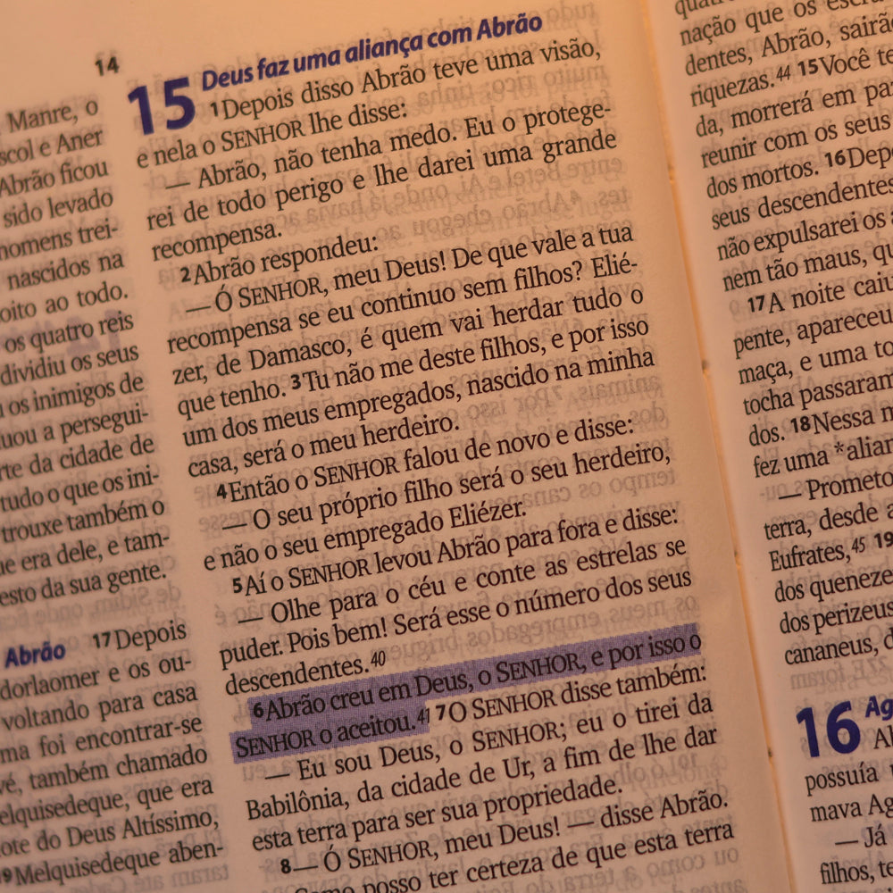 Bíblia Sagrada | NTLH | 3 Palavrinhas | Capa Dura Amarela