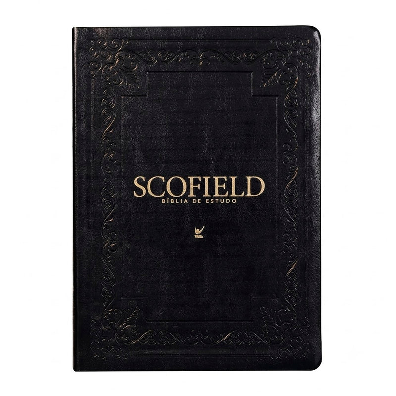 Bíblia de Estudo Scofield | AEC | Capa Luxo Preta