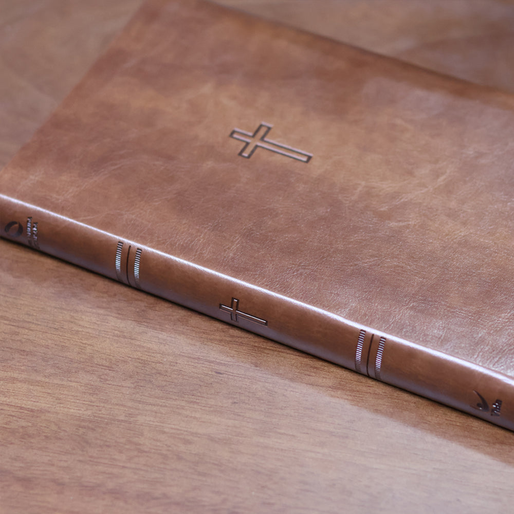 Bíblia Sagrada Slim | NAA | Marrom | Editora Vida