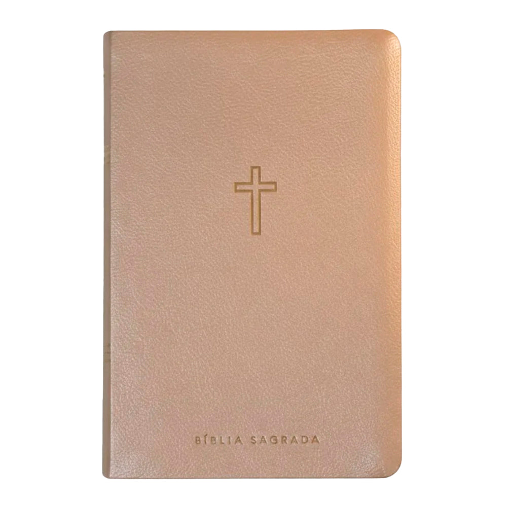 Bíblia Sagrada Slim | NAA | Bege