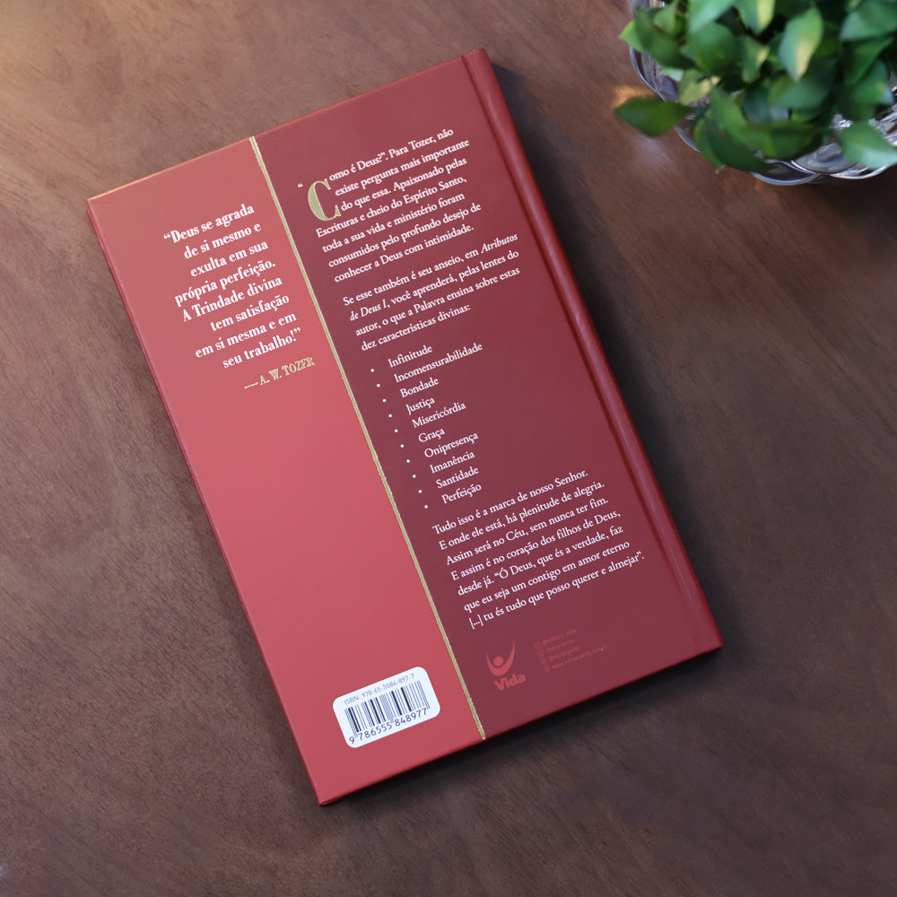 Os Atributos de Deus I | A. W. Tozer | Capa Dura