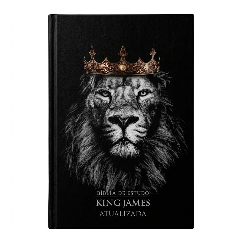 Bíblia de Estudo Rei dos Reis | KJA | Letra Hipergigante | Capa Dura