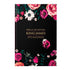 Bíblia de Estudo Floral Pink | KJA | Capa Dura