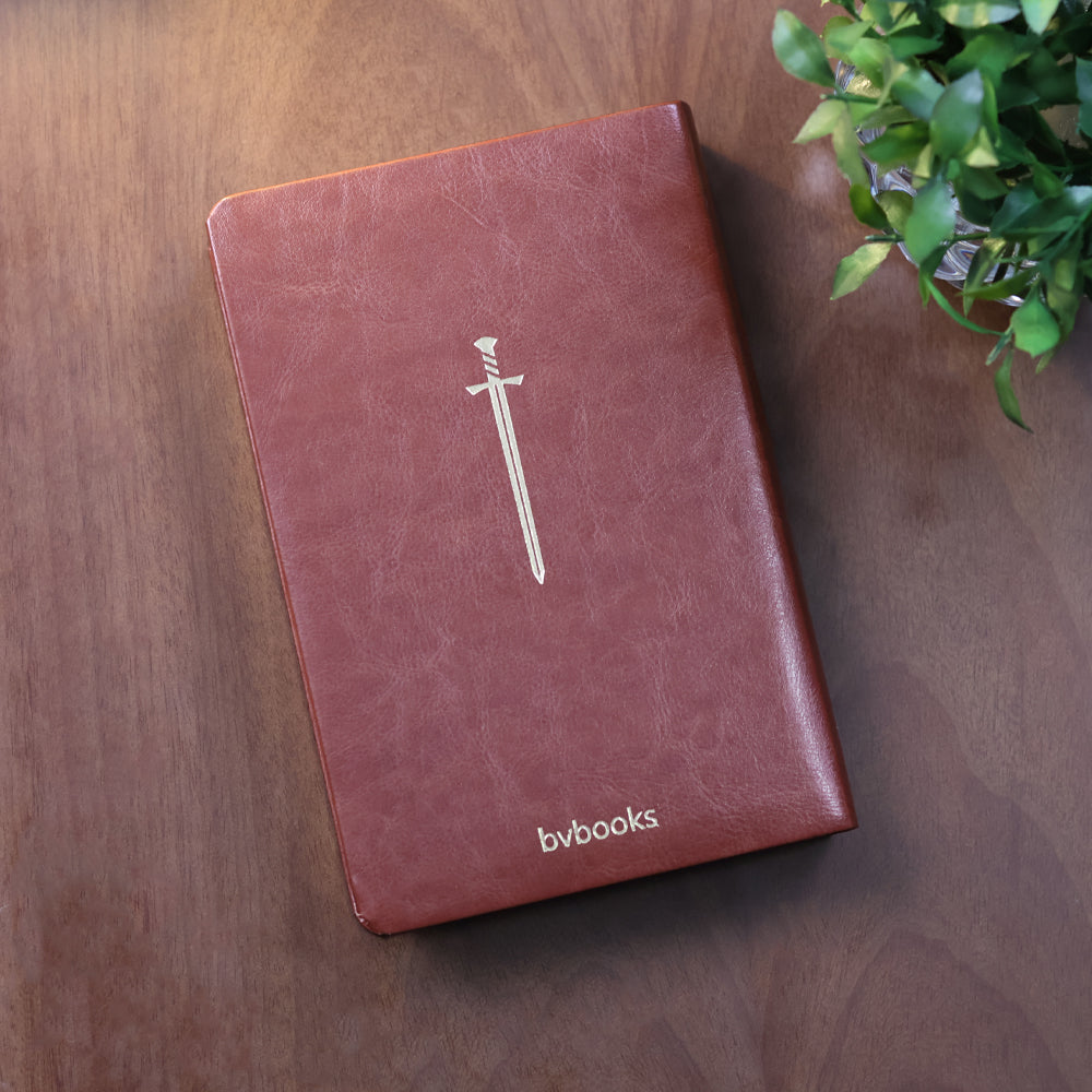 Bíblia Sagrada João Ferreira de Almeida | JFA 1819 | Standard | Letra Grande | Capa Luxo Marrom