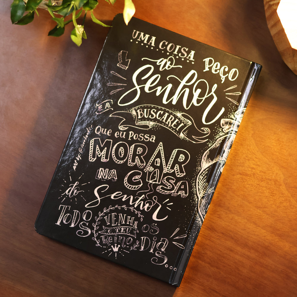 Bíblia JesusCopy Lettering | NVI | Capa Dura