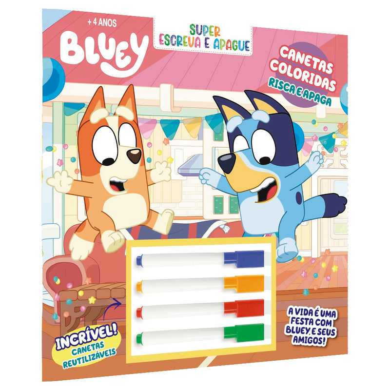 Bluey | Super Escreva e Apague