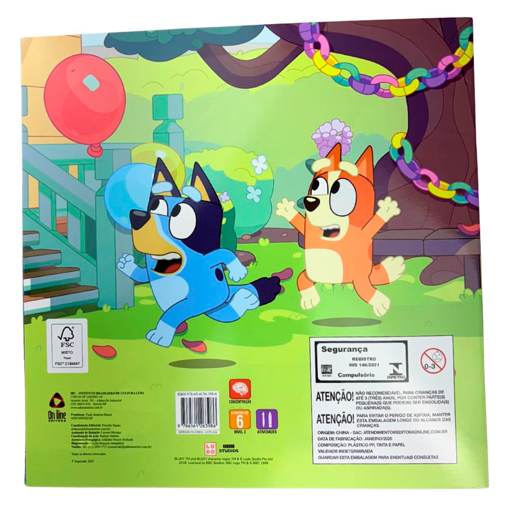 Bluey | Super Escreva e Apague