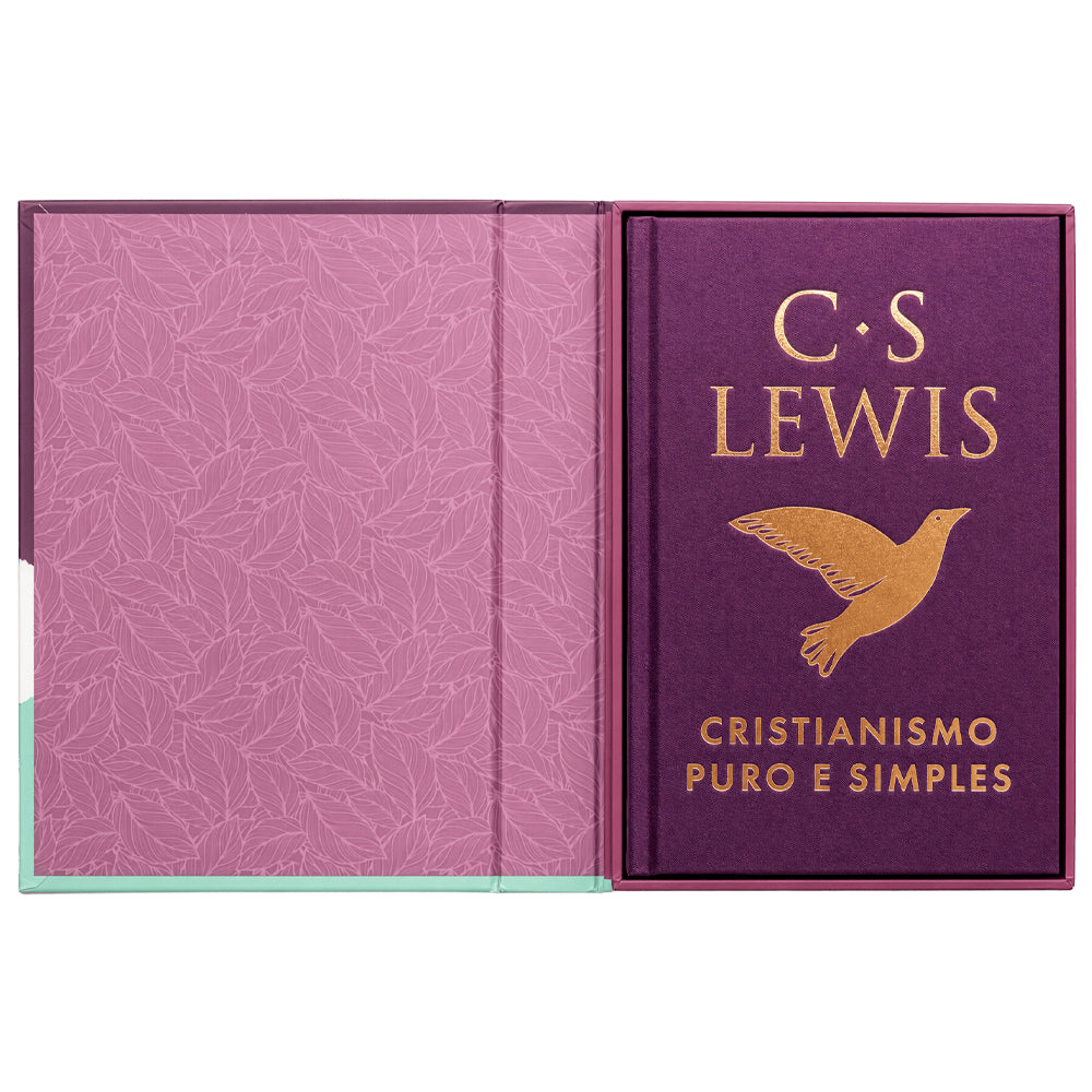 Cristianismo Puro e Simples | C.S. Lewis | Edição Deluxe | Capa em Tecido e Caixa Magnética