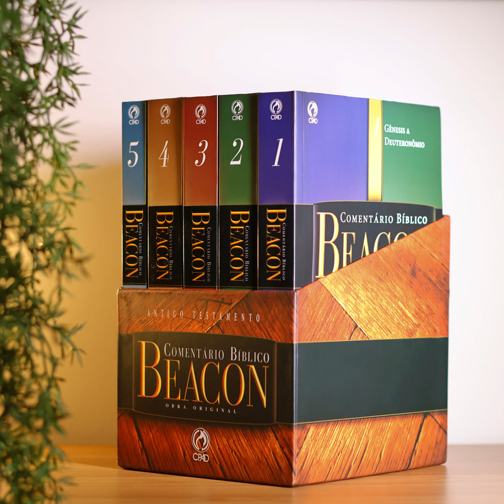 Box Comentário Bíblico Beacon | Antigo Testamento 5 Volumes (Brochura)
