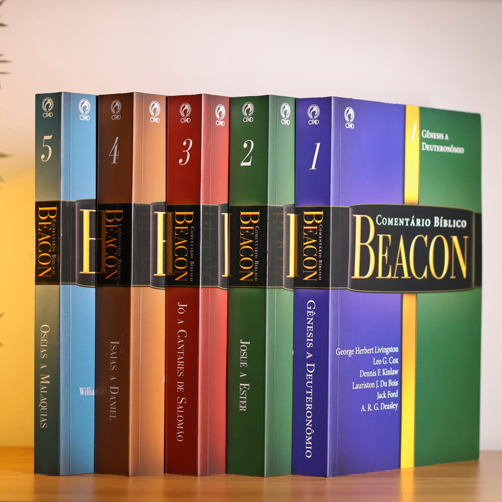 Box Comentário Bíblico Beacon | Antigo Testamento 5 Volumes (Brochura)