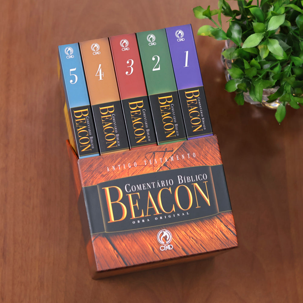 Box Comentário Bíblico Beacon | Antigo Testamento 5 Volumes (Brochura)