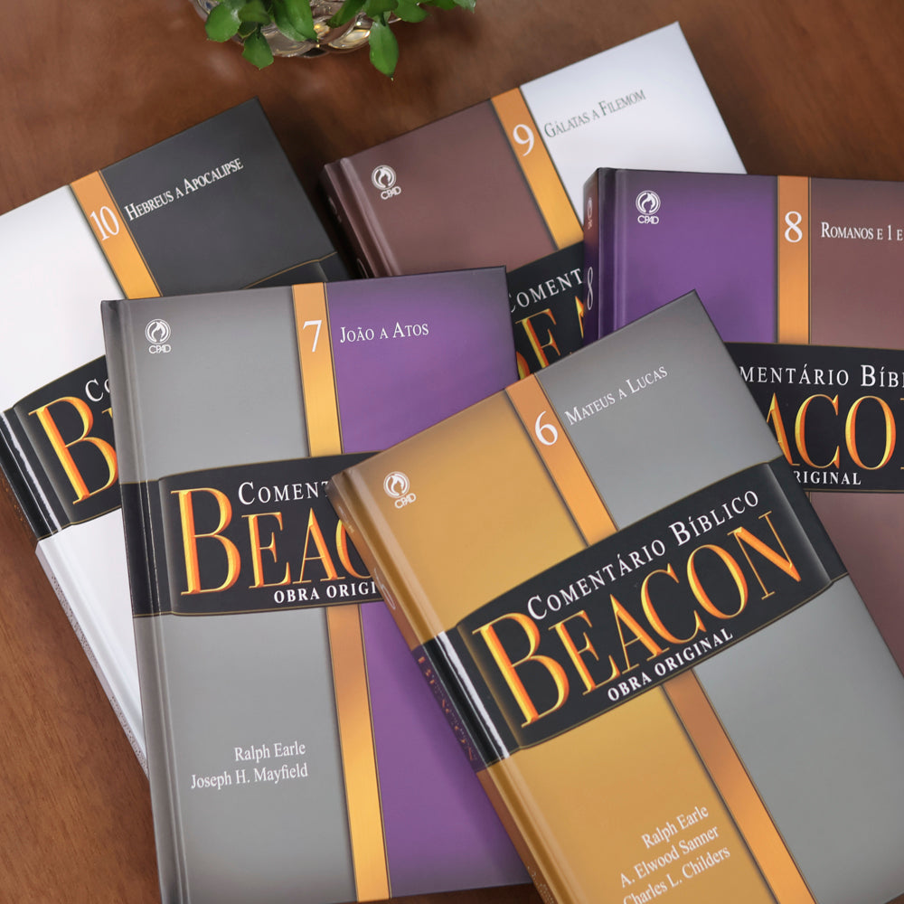 Box Comentário Bíblico Beacon | Novo Testamento 5 Volumes (capa dura)