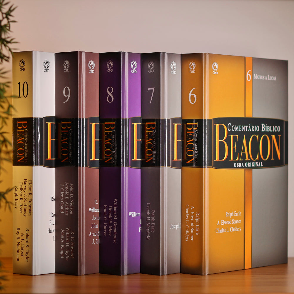 Box Comentário Bíblico Beacon | Novo Testamento 5 Volumes (capa dura)
