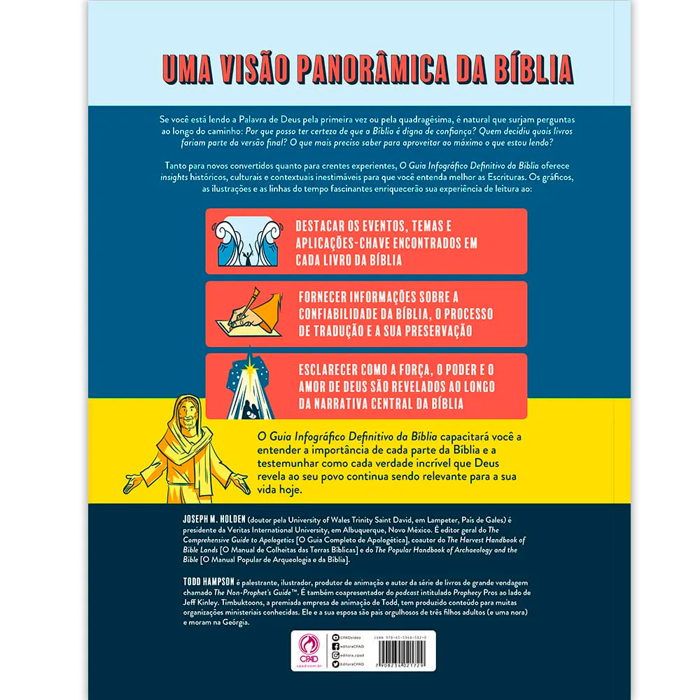 O Guia Infográfico Definitivo da Bíblia | Joseph M. Holden
