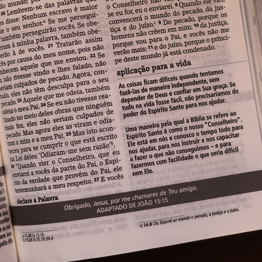 Bíblia De Estudo Joyce Meyer | NVI | Letra Grande | Capa Rosa
