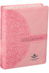Bíblia Sagrada | Letra Grande | ARA | Capa Rosa Florida
