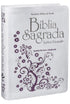 Bíblia Sagrada | Letra Grande | ARA | Capa Couro Branca
