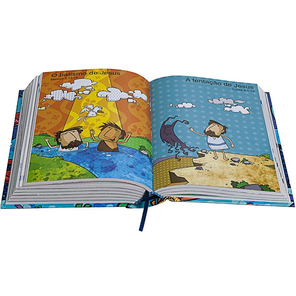Bíblia Ilustrada Palavra Da Vida | Letra Maior | NTLH | Capa Dura