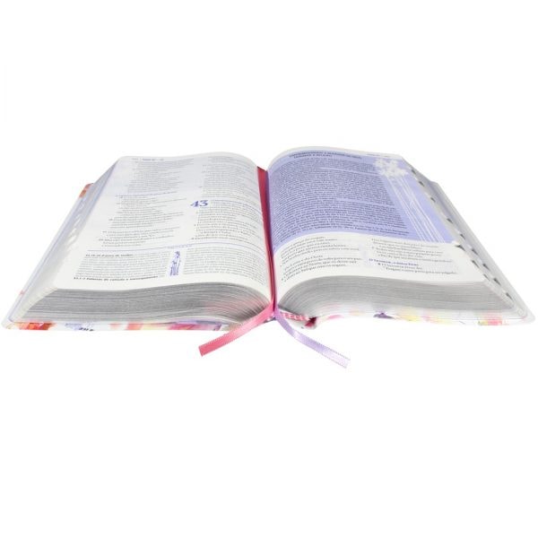 A Bíblia da Mulher com Índice - Capa Aquarelada