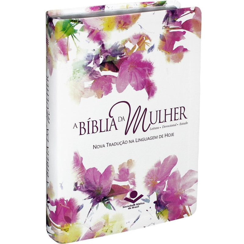 A Bíblia da Mulher com Índice - Capa Aquarelada