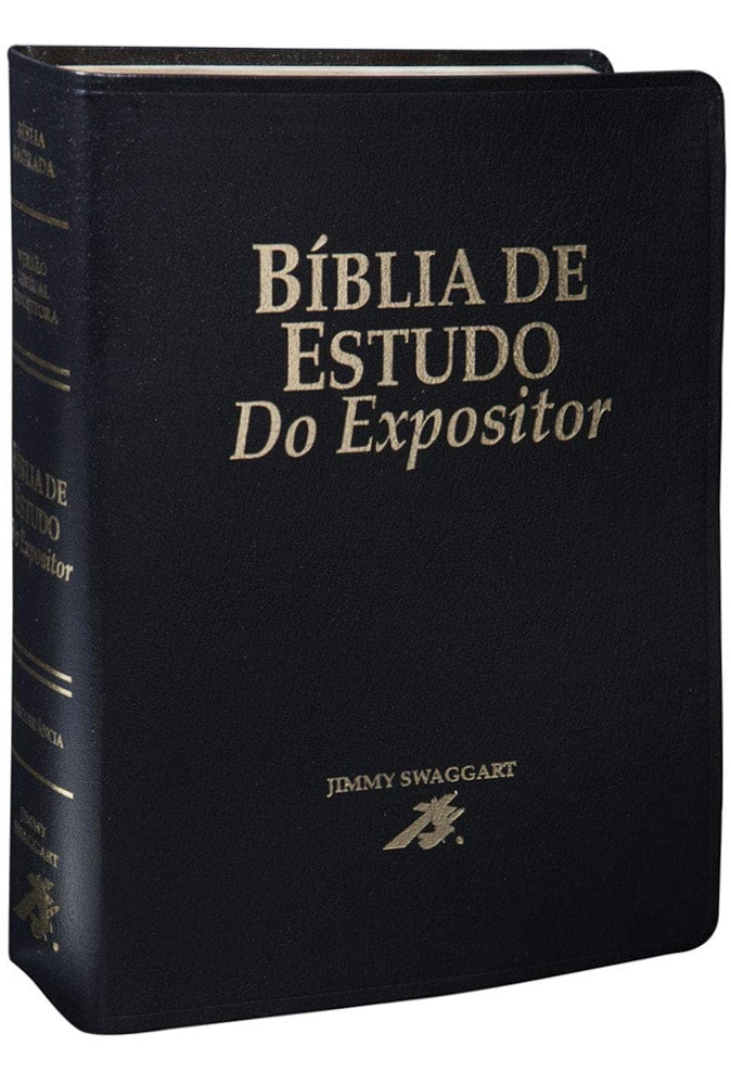 Bíblia De Estudo do Expositor | Letra Normal | NVTE | Capa Preta