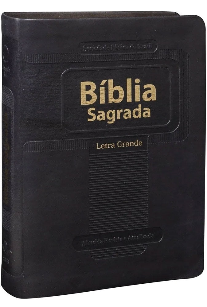 Bíblia Sagrada | Letra Grande | ARA | Capa Preta