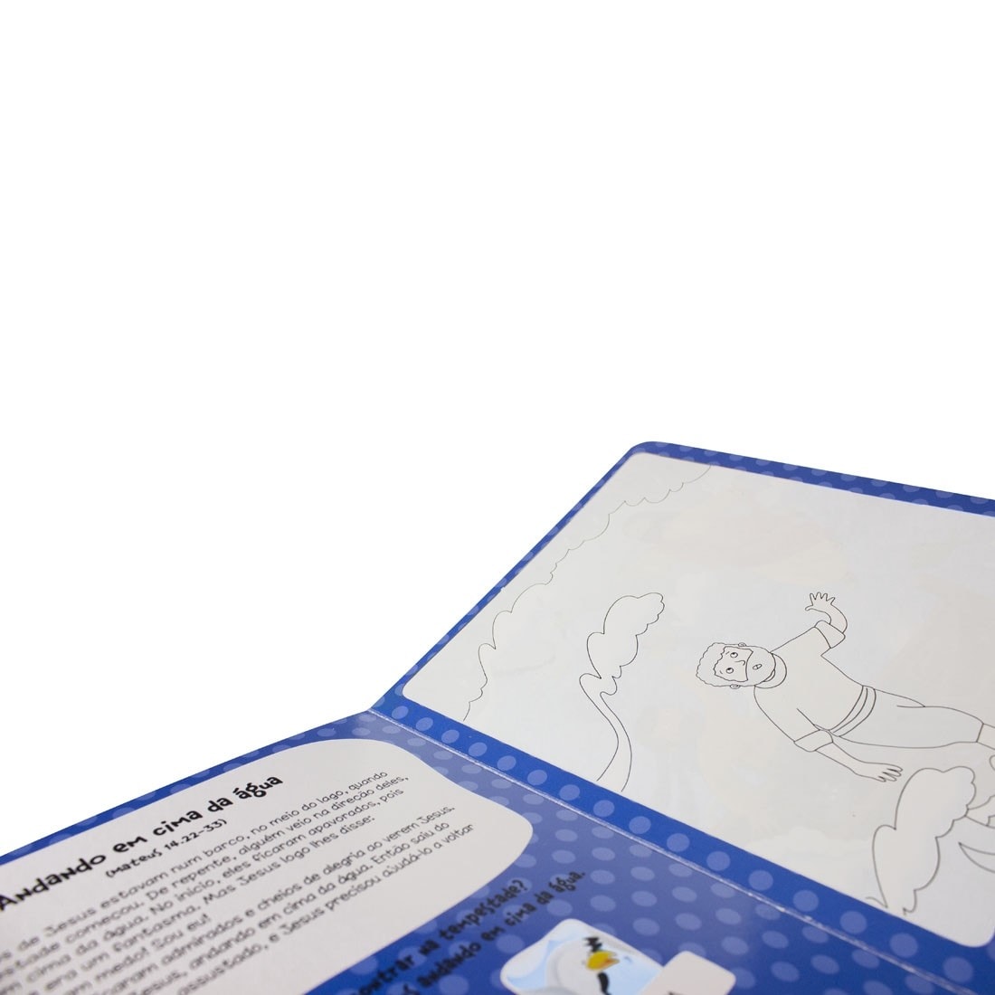 Um Livro para Pintar com Água | Milagres de Jesus