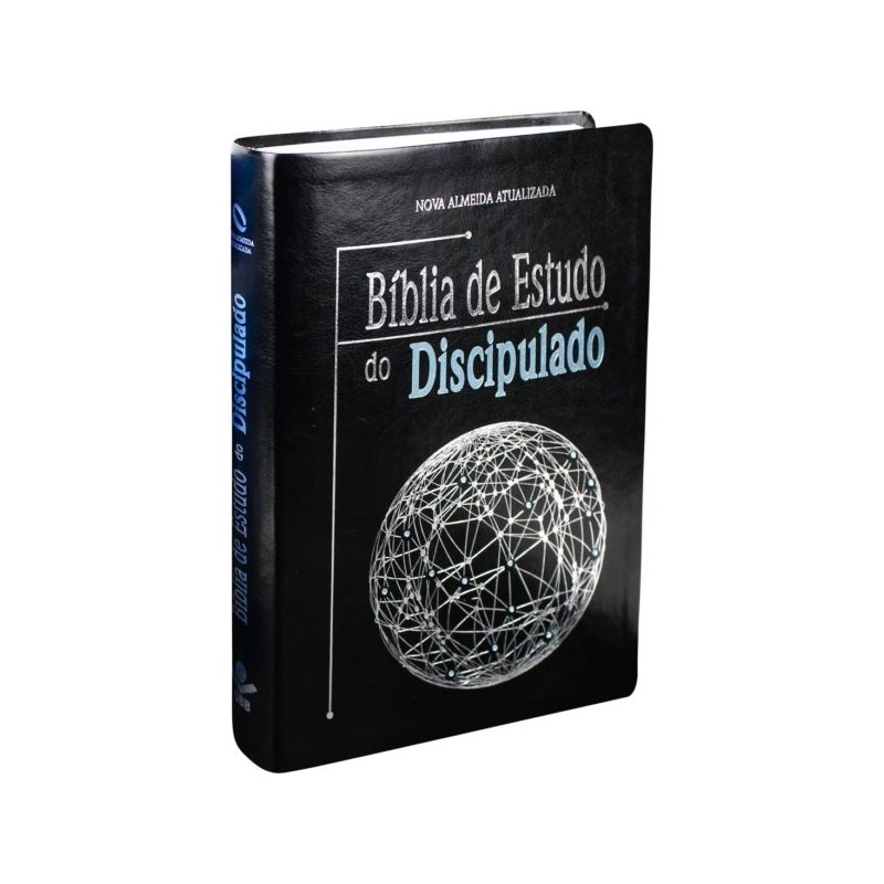 Bíblia de Estudo do Discipulado | NAA | Capa Flexível Preta