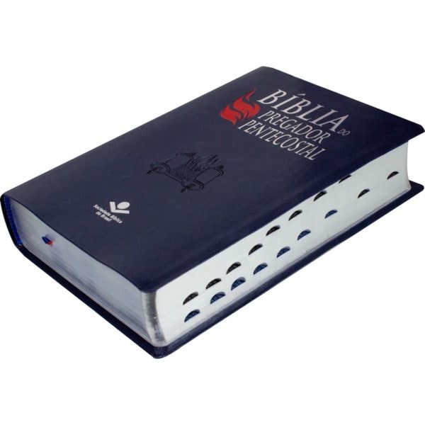 Bíblia do Pregador Pentecostal | NAA | Índice | Azul Nobre | c/ Índice