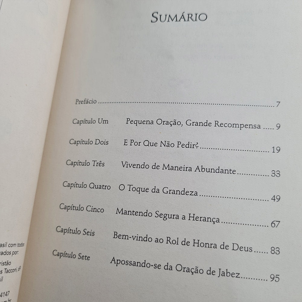 A Oração de Jabez | Bruce Wilkinson