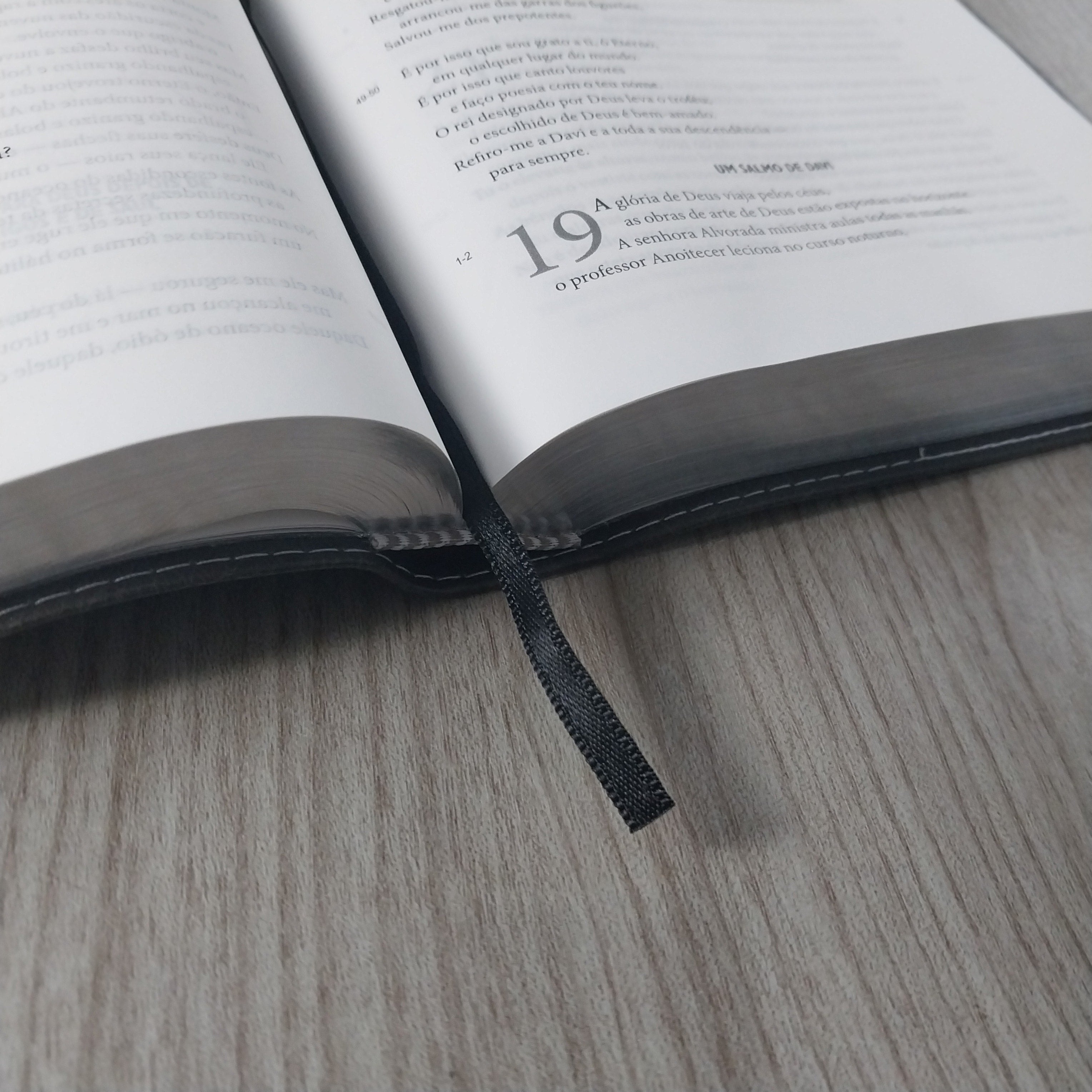 Bíblia A Mensagem | Letra Normal | Capa Luxo Preta