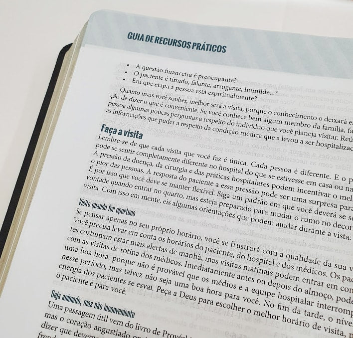 Bíblia Ministerial | NVI Letra Normal | Capa PU Preta