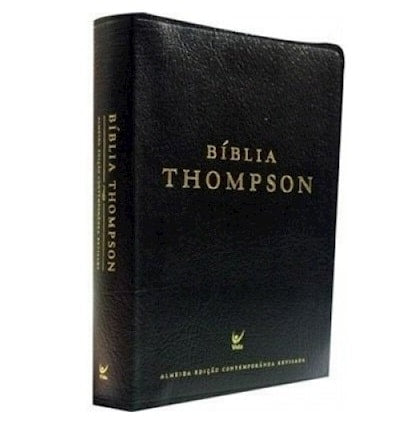 Bíblia de Estudo Thompson AEC | Capa Pu - Preto