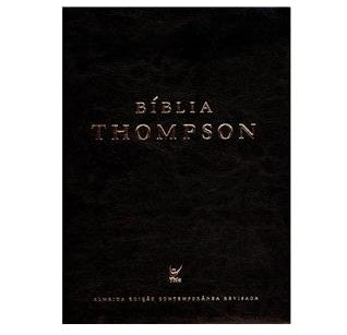 Bíblia de Estudo Thompson AEC | Capa Pu - Preto