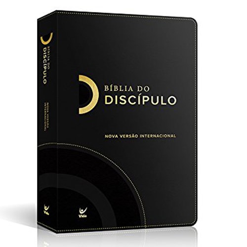 Bíblia do Discípulo | NVI Letra Normal | Luxo Preta
