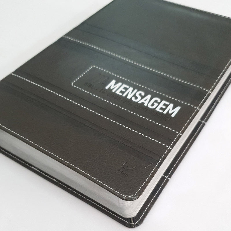 Bíblia A Mensagem | Capa Luxo Preta | Onetone