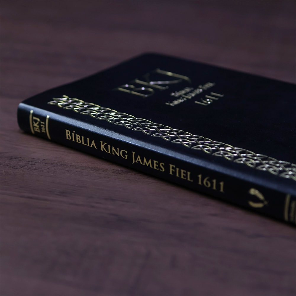 Bíblia King James 1611 | Fiel | Ultrafina Preta