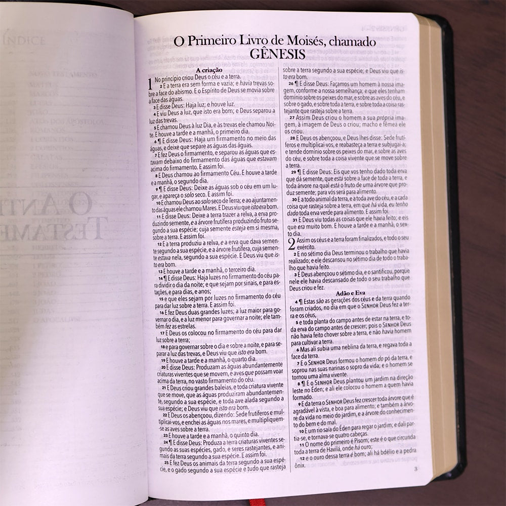 Bíblia King James 1611 | Fiel | Ultrafina Preta