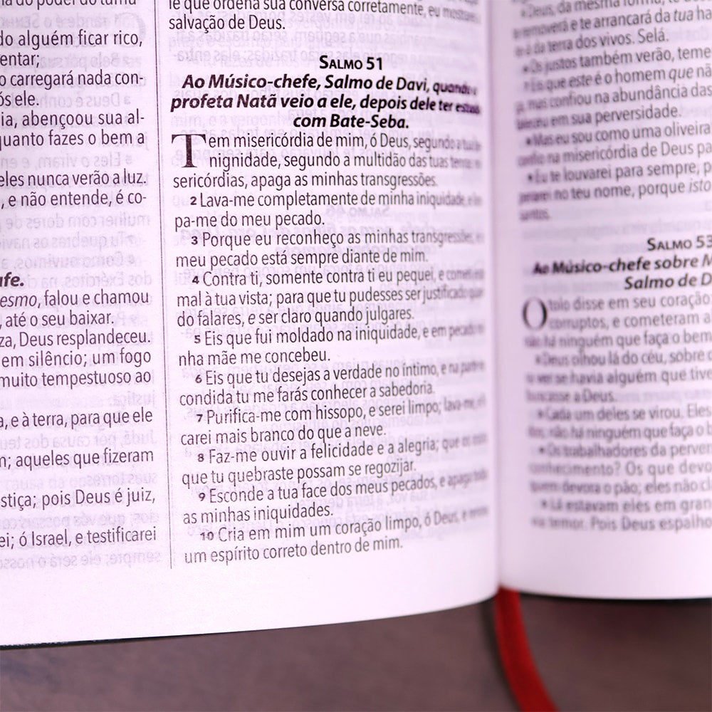 Bíblia King James 1611 | Fiel | Ultrafina Preta