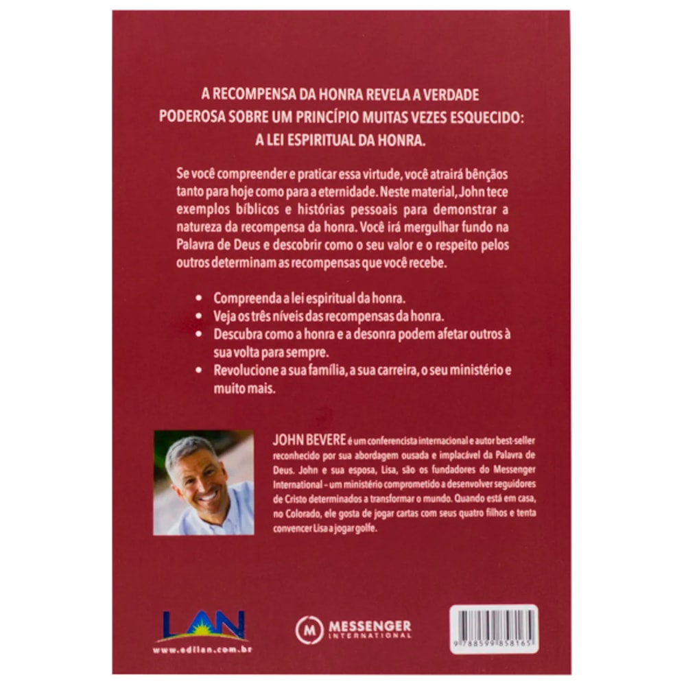 A Recompensa da Honra | John Bevere