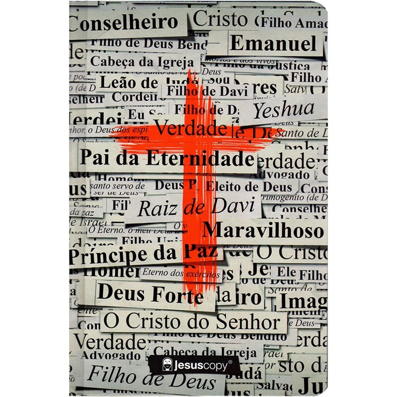 Bíblia Cruz Jesus Copy | NVI | Letra Normal |  Capa Dura