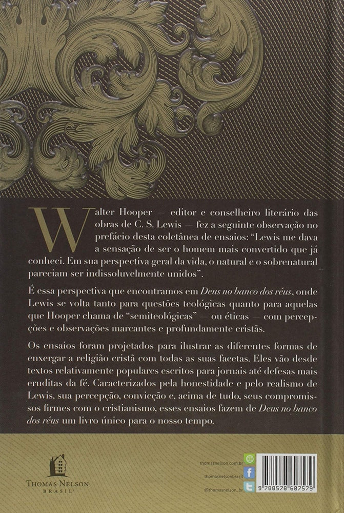 Deus no Banco Dos Réus | C. S. Lewis