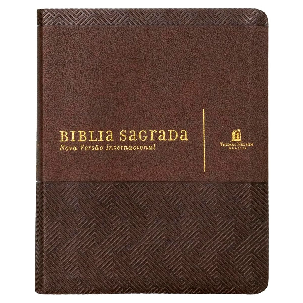 Bíblia Sagrada | Letra Normal | NVI | Espaço Anotações | Capa Marrom