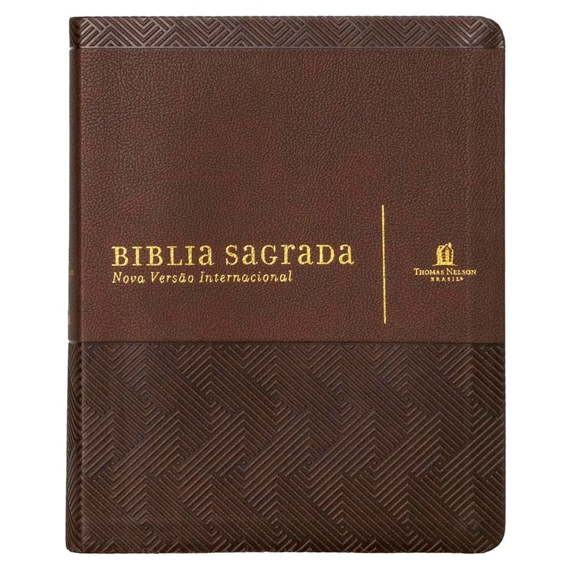 Bíblia Sagrada | Letra Normal | NVI | Espaço Anotações | Capa Marrom