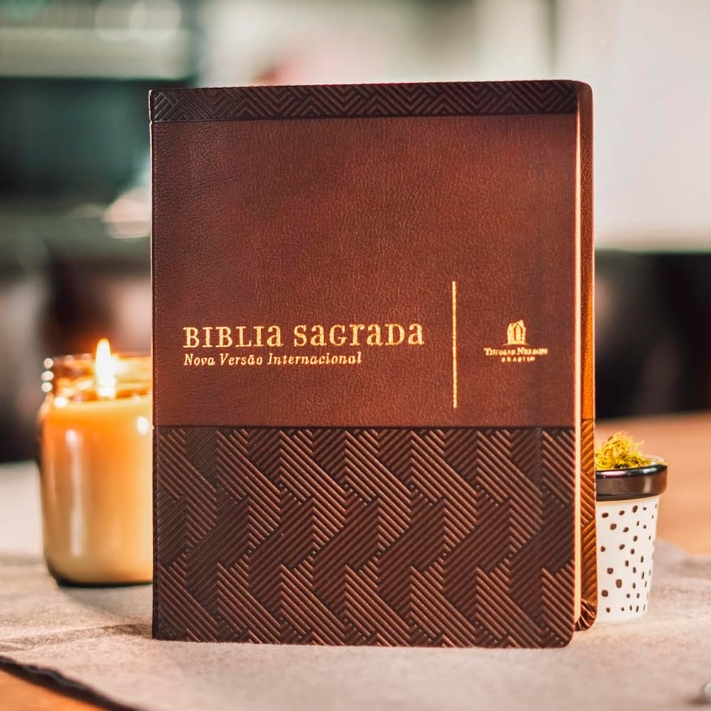 Bíblia Sagrada | Letra Normal | NVI | Espaço Anotações | Capa Marrom